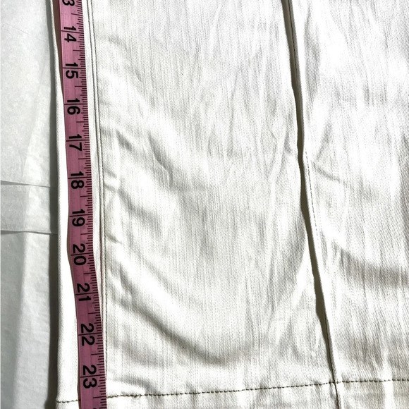 INC INTERNATIONAL CONCEPTS TIE-WAIST CULOTTE PANTS, WHITE, Size 12 - Picture 11 of 13